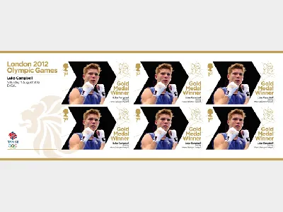 Boxing - Men’s Bantam Weight: Olympic Gold Medal 28: Miniature Sheet