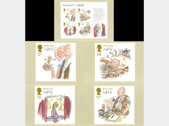 Roald Dahl: Miniature Sheet