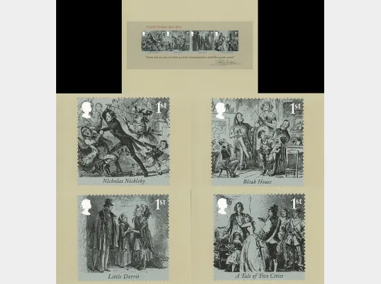 Charles Dickens: Miniature Sheet