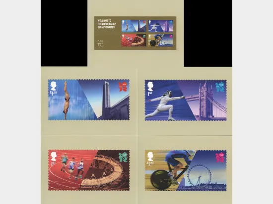 Welcome to the London 2012 Olympic Games: Miniature Sheet