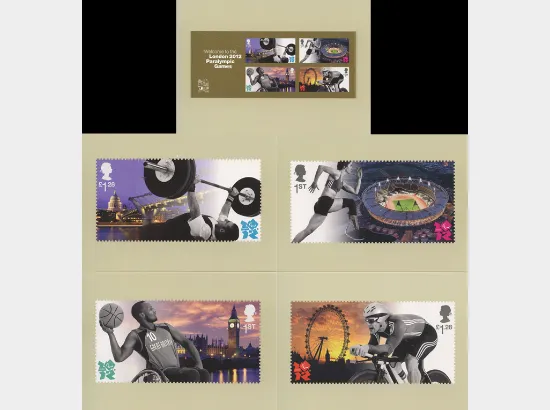 Welcome to the London 2012 Paralympic Games: Miniature Sheet