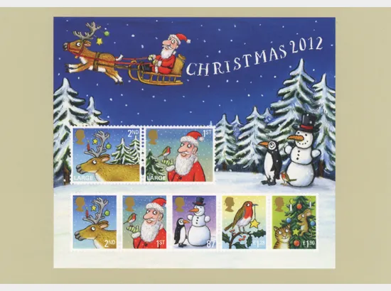 Christmas 2012: Miniature Sheet