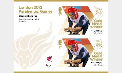 Track Cycling - Men's Individual C1 Pursuit: Paralympic Gold Medal 3: Miniature Sheet