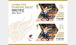 Athletics - Women's 100m T34: Paralympic Gold Medal 4: Miniature Sheet
