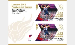 Athletics - Men's 200m T42: Paralympic Gold Medal 6: Miniature Sheet
