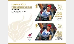 Athletics - Track - Men's 500m T54: Paralympic Gold Medal 15: Miniature Sheet