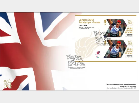 Athletics - Track - Men's 500m T54: Paralympic Gold Medal 15: Miniature Sheet
