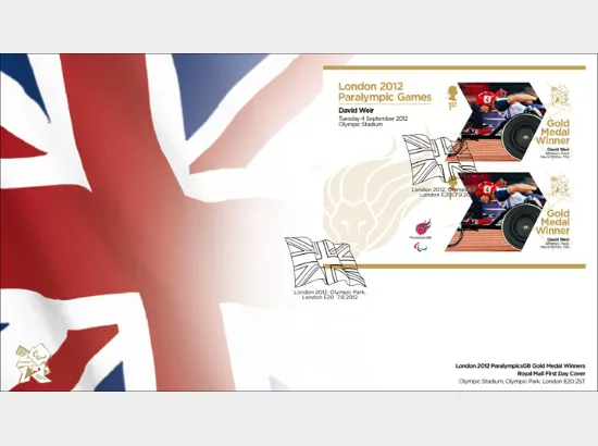 Athletics - Track - Men's 1500m T54: Paralympic Gold Medal 22: Miniature Sheet