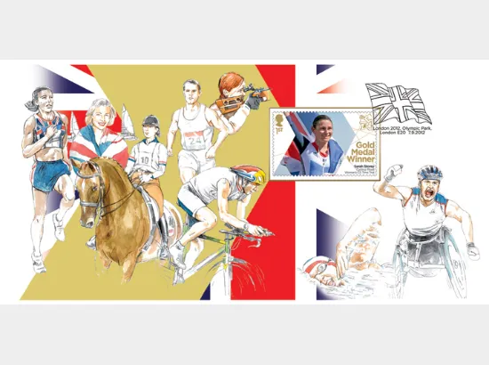 Cycling - Road - Women's C5 Time Trial: Paralympic Gold Medal 23: Miniature Sheet