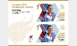 Cycling - Road - Women's C5 Time Trial: Paralympic Gold Medal 23: Miniature Sheet
