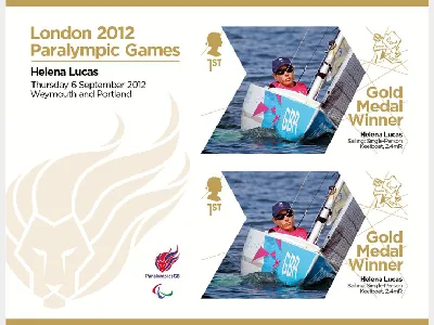 Sailing - Single-Person Keelboat, 2.4mR: Paralympic Gold Medal 26: Miniature Sheet