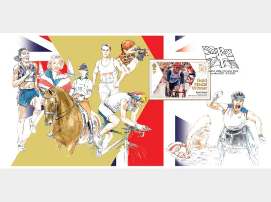 Cycling - Road - Women's C4-5 Road Race: Paralympic Gold Medal 27: Miniature Sheet