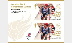 Cycling - Road - Women's C4-5 Road Race: Paralympic Gold Medal 27: Miniature Sheet