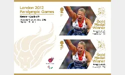 Athletics - Track - Women's 200m, T34: Paralympic Gold Medal 29: Miniature Sheet