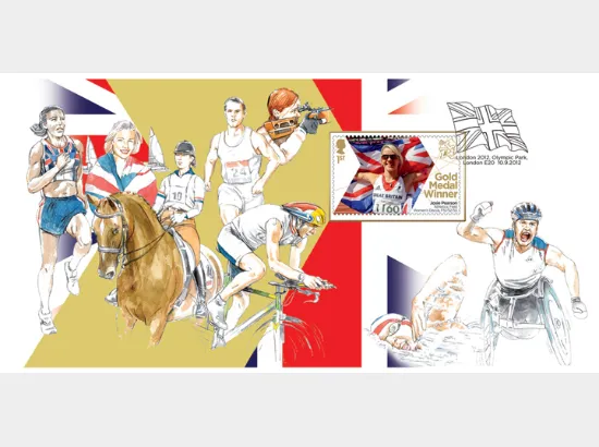 Athletics - Field - Women's Discus, F52/52/53: Paralympic Gold Medal 32: Miniature Sheet