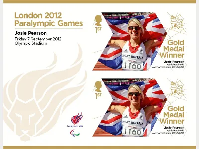 Athletics - Field - Women's Discus, F52/52/53: Paralympic Gold Medal 32: Miniature Sheet