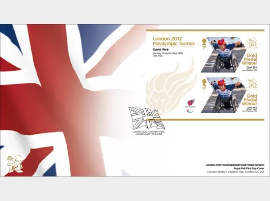 Athletics - Men's Marathon T54: Paralympic Gold Medal 34: Miniature Sheet