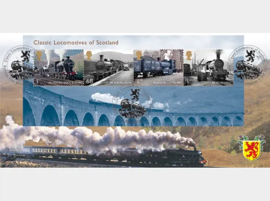 Classic Locomotives: Series No.2: Miniature Sheet