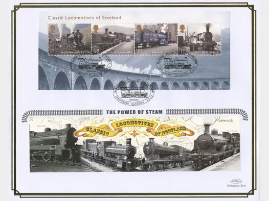 Classic Locomotives: Series No.2: Miniature Sheet