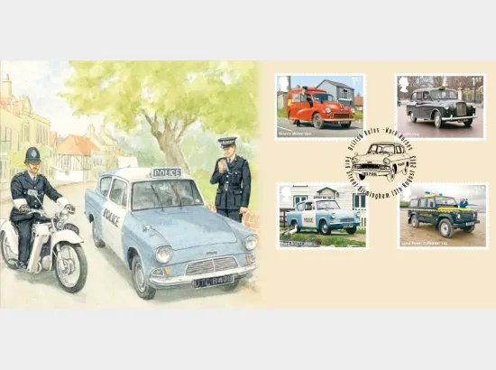 British Auto Legends: Miniature Sheet