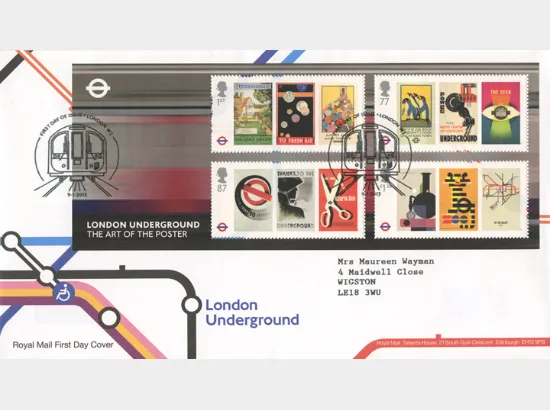 London Underground: Miniature Sheet