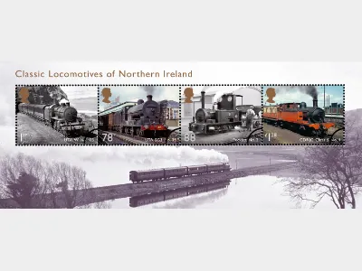 Classic Locomotives: Series No.3: Miniature Sheet