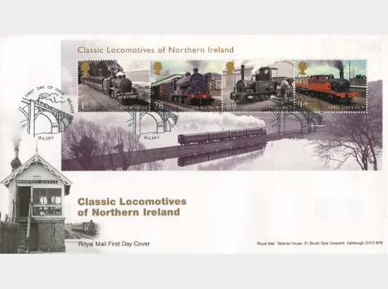 Classic Locomotives: Series No.3: Miniature Sheet