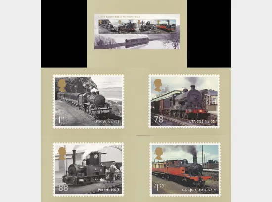 Classic Locomotives: Series No.3: Miniature Sheet