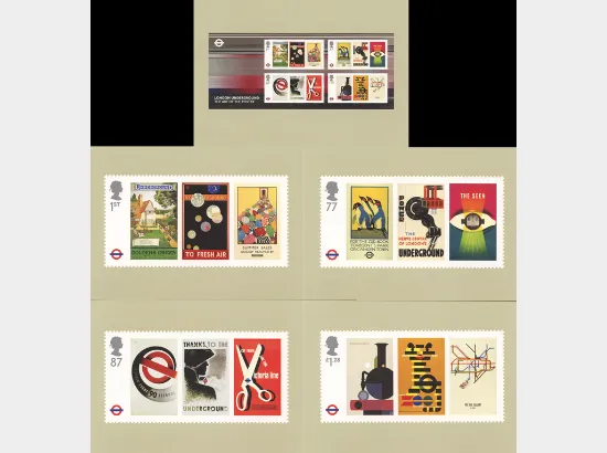 London Underground: Miniature Sheet