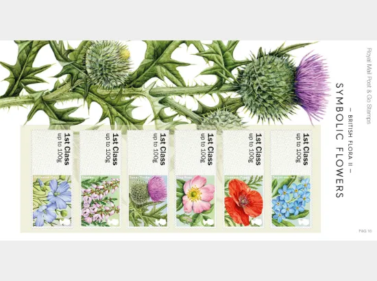 British Flora: Series No.2, Symbolic Flowers