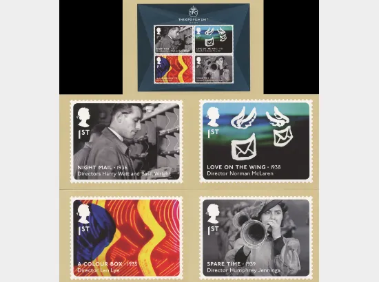 Great British Films: Miniature Sheet