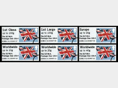 BPMA Postage Dues Flag