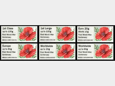 Poppy WW1 Centenary