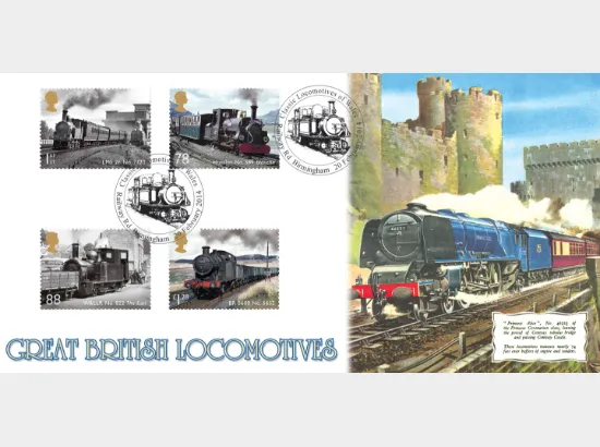 Classic Locomotives: Series No.4: Miniature Sheet