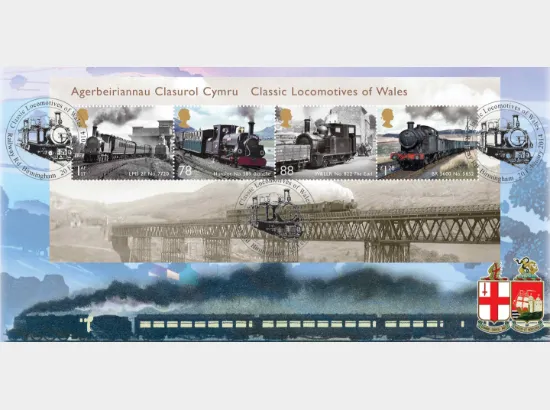 Classic Locomotives: Series No.4: Miniature Sheet