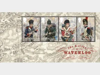 Battle of Waterloo: Miniature Sheet