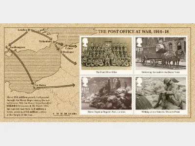 The Great War: Miniature Sheet