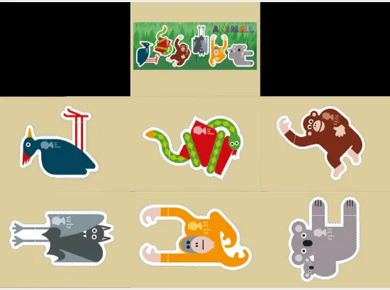 Animail: Miniature Sheet