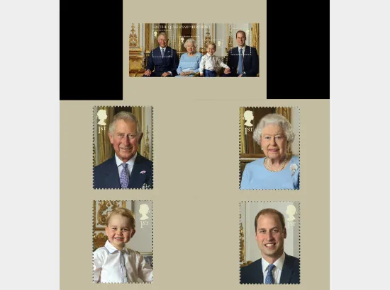 H M The Queen's 90th Birthday: Miniature Sheet