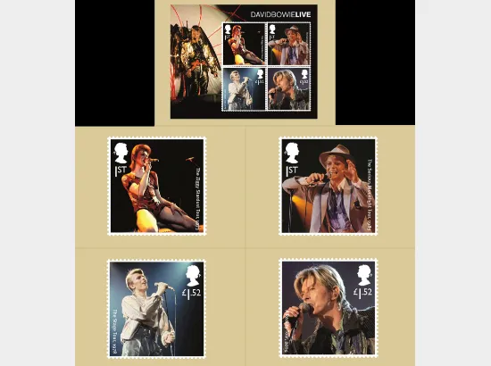 David Bowie: Miniature Sheet