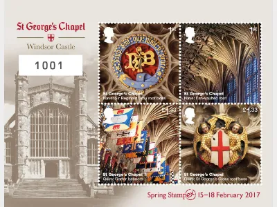 Windsor Castle: Stampex Overprint Miniature Sheet