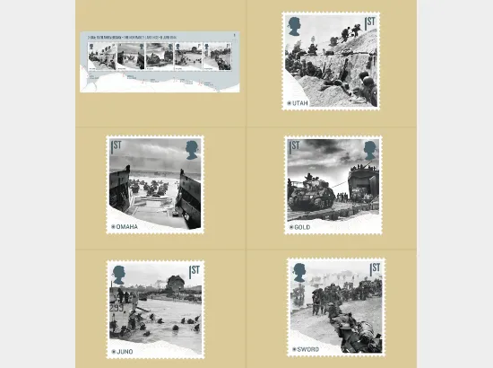 D-Day: Miniature Sheet