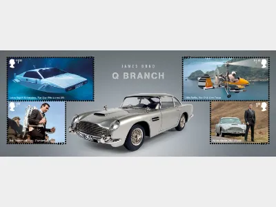 James Bond: Miniature Sheet