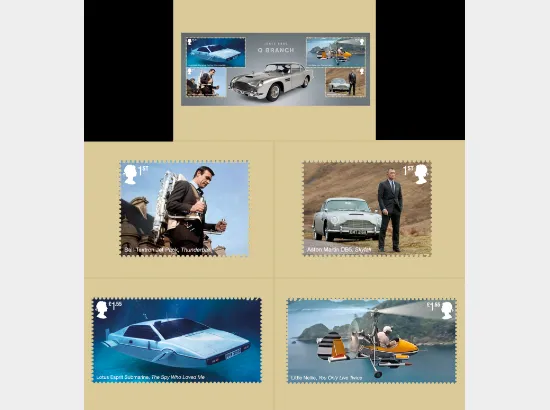 James Bond: Miniature Sheet