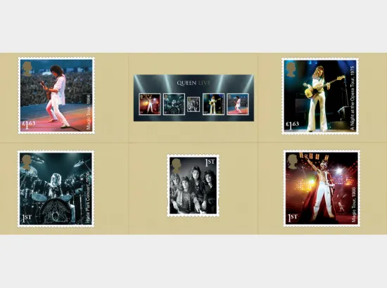 Queen: Miniature Sheet