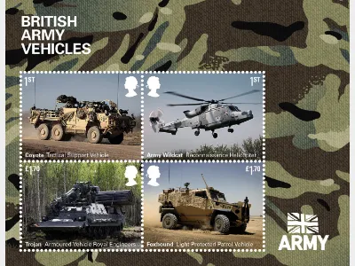 British Army: Miniature Sheet