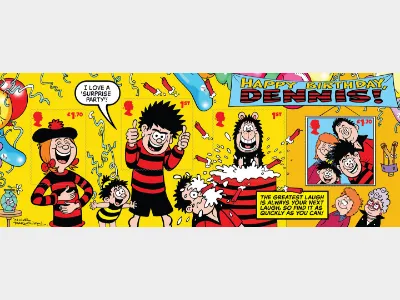 Dennis & Gnasher: Miniature Sheet