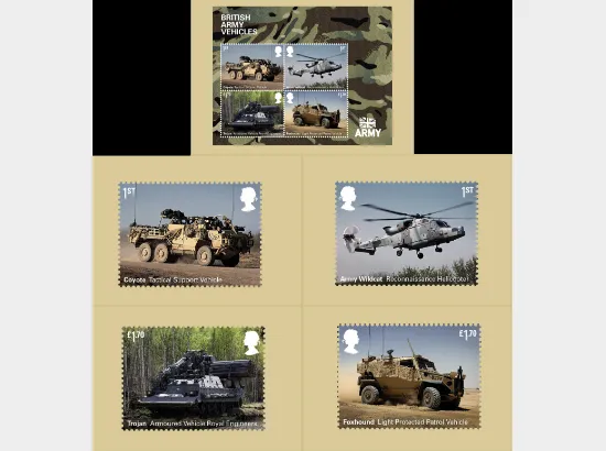 British Army: Miniature Sheet