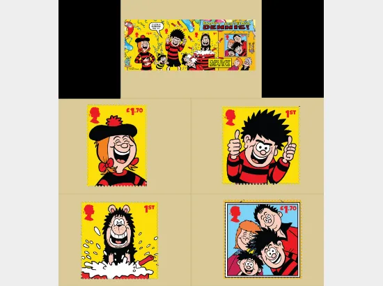 Dennis & Gnasher: Miniature Sheet