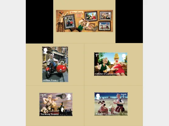 Aardman Classics: Miniature Sheet